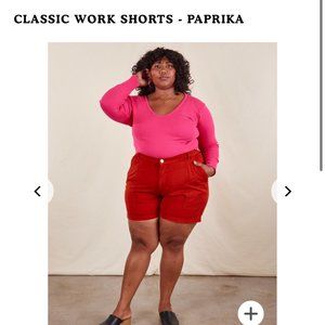 Big Bud Press Work Shorts Paprika
